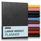 Harbor Large Weekly and Monthly Planner 2026 - Calendar Planner and Notebook, Durable Faux Leather, 192 Pages, Softcover & Book Bound - 9.75 x 7.5 "